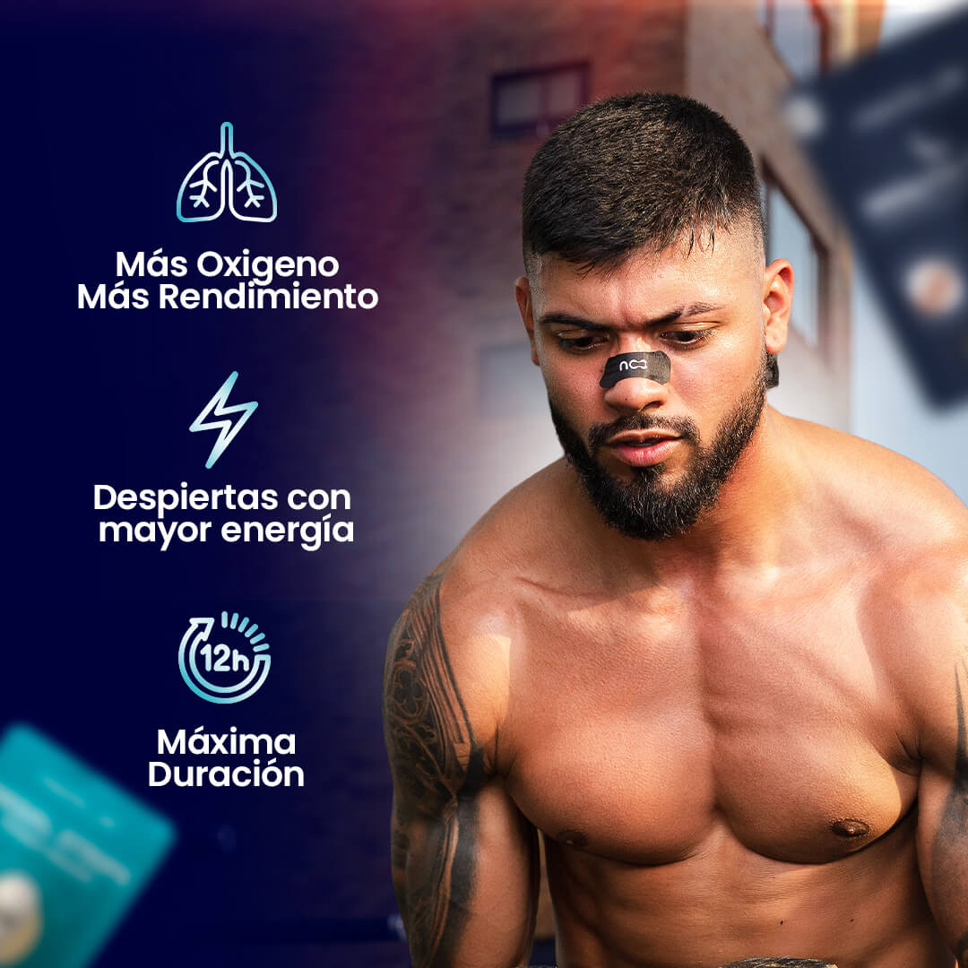 Noctape ® Combo Mouth tape + Nasal strips.