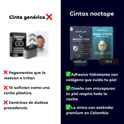 Noctape ® Cintas nasales / Nasal strips